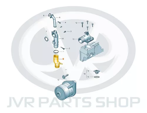 Conjunto do motor de acionamento duplex, (OEM 068K59342, 068K59341) Fa -  Coletor Digital - Coletores de Impressão Digital