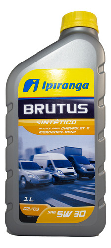 Ipiranga Kit 7 Lts Óleo Brutus 5w30 Sintético