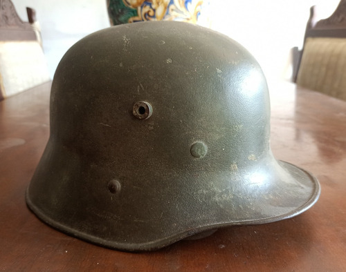 Antiguo Casco Metalico De La Primera Guerra Mundial M18