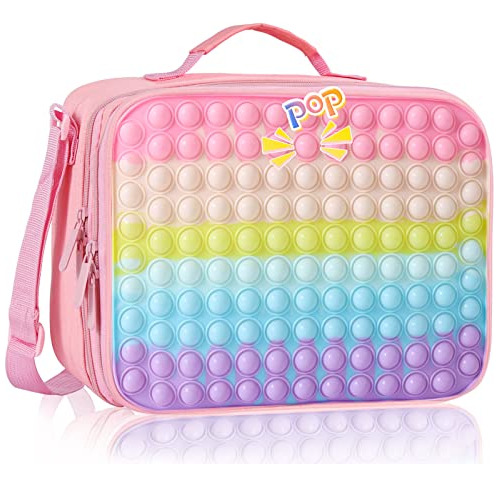 Cajas De Almuerzo Para Niñas Para La Escuela,pop Kids G28rw