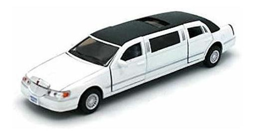 Kinsmart 1/38 Scale Diecast 1999 Lincoln Town Car Stretch