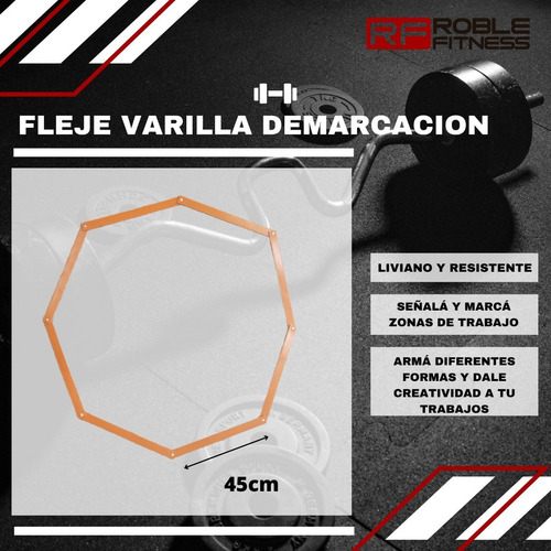 Octagono De Coordinacion Fleje Rigido Rigido Entrenamiento