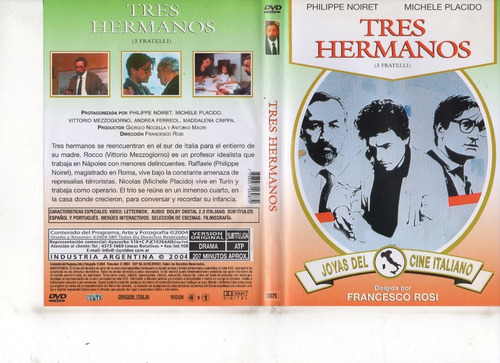 Tres Hermanos (1981) - Dvd Original - Mcbmi