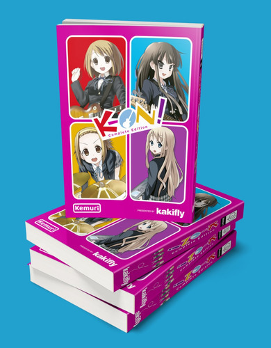 K-on! Complete Edition, De Kakifly. Serie K-on! Editorial Kemuri, Tapa Blanda, Edición 1 En Castellano, 2023