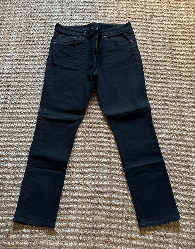 Jeans Negros American Eagle 38x32 Usados Excelente Estado