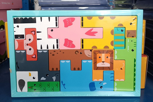 Square Animal 2 - Animais De Desenho Animado Para Crianças C