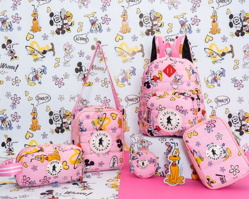 Imagen 9 de 9 de Cartuchera Diamond Xl Mickey Amigos