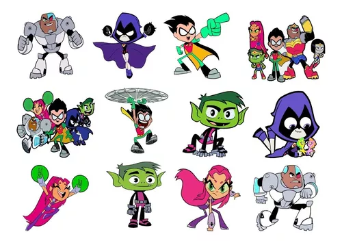 Ravena Teen Titans Adesivo Parede