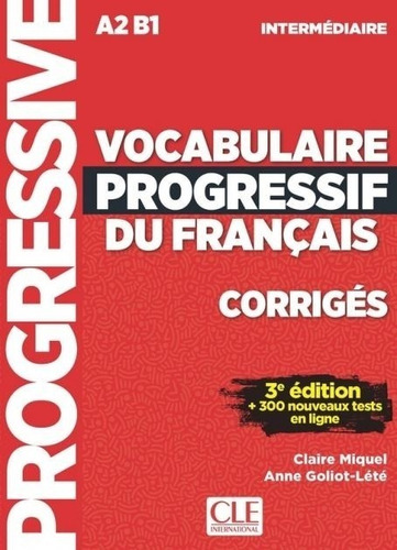 Vocabulaire Progressif Du Francais Intermediaire (3me.edit.)