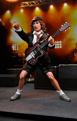 Figura Angus Young Highway To Hell - Acdc - 8 Clothed - Neca
