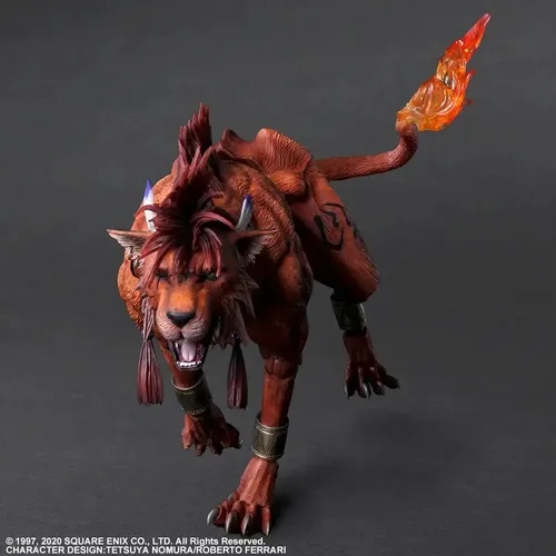 FINAL FANTASY VII ACTION DOLL 05 レッドXIII Red Xiii Nanaki Final Fantasy 7 Remake Figura Articulada