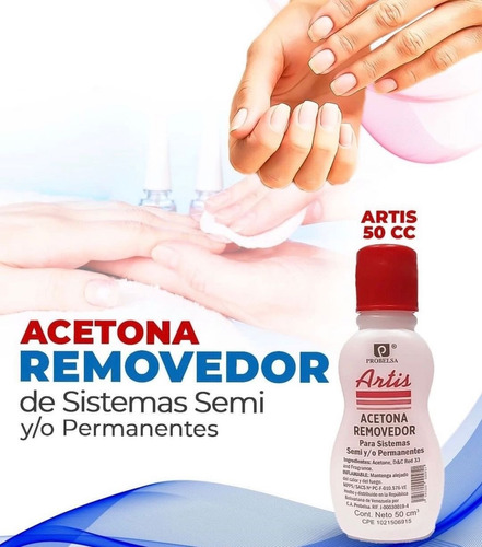 Removedor Líquido De Esmalte Semi Permanente Artis 