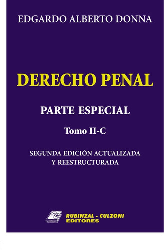 Derecho Penal Parte Especial - Tomo 2 - C (e)