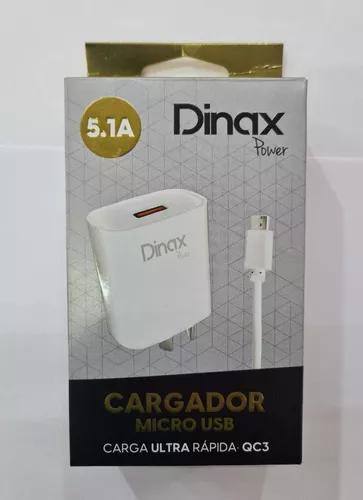 Cargador Micro Usb / V8 5.1a Carga Ultra Rapida Dinax - Qc3