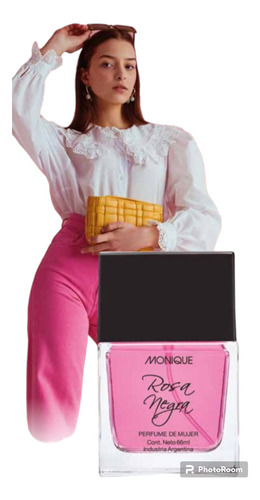 Perfume Rosa Negra Monique 66ml