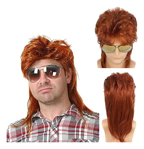 Punk Rock Party Para Hombre De Los 70, 80, Naranja, Negro, R