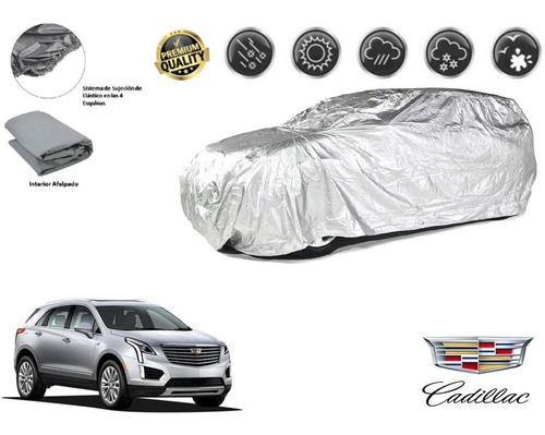 Funda Cubreauto Afelpada Premium Cadillac Xt5 2018