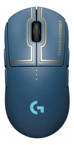 Mouse Gamer Logitech G Pro Lol 2 25600dpi Inalambrico 1ms Color Azul