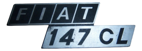 Emblema O Leyenda O Sigla Fiat 147 Cl