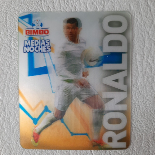 Tarjeta Cristiano Ronaldo Bimbo Año 2012 Biografía Parte 3