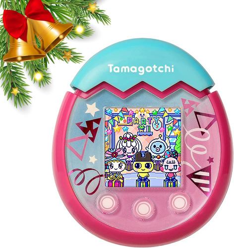 Mascotas Virtuales Tamagotchi Party Confeti Rosa