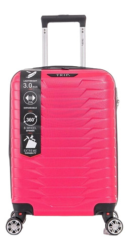 Mala Tripx LT221 35cm de largura x 55cm de altura x 25cm de profundidade - rosa