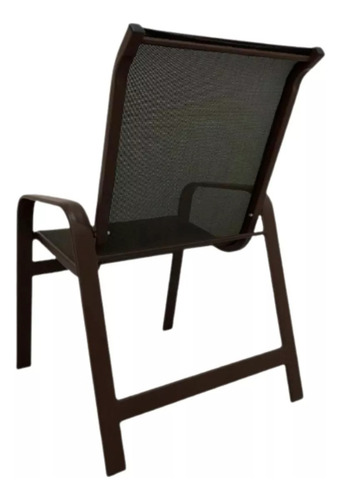 Jogo Conjunto De Mesa Para Área Externa, Piscina, Varanda Estrutura Marrom