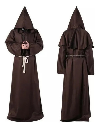 Ropa De Monje Medieval, Ropa De Mago, Ropa De Sacerdote A