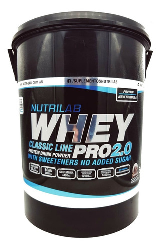Proteina Whey Pro 3kg Nutrilab Premium 3k 25% Off 
