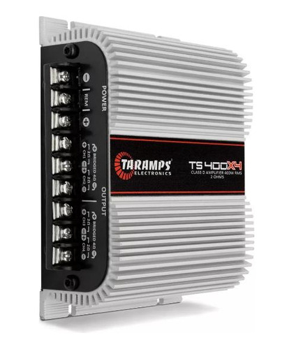 Módulo De Potência Ts400 Taramps 4x100w Rms 2 Ohms Ts 400