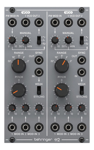 Módulo behringer 112 Vco Dual System 100 Para Eurorack