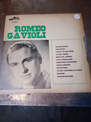 Romeo Gavioli Y Su Orquesta Típica Lp, Lea Descripcion