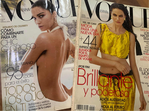 Lote 2 Revistas Vogue
