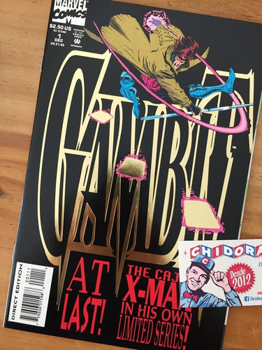Comic - Gambit #1 Gold Foil Rogue