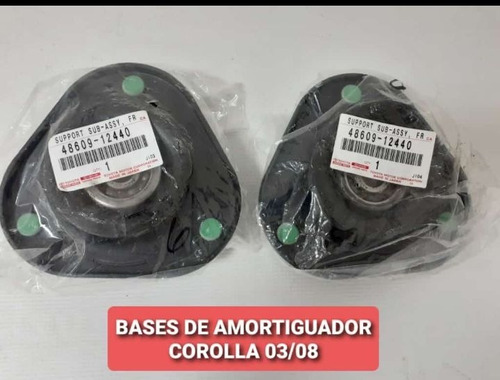 Bases De Amortiguador  De Corolla 2003- 2008 Original