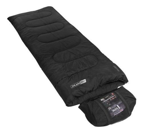 Saco De Dormir Tático Nautika Vezper 5c-15c - Preto/verde