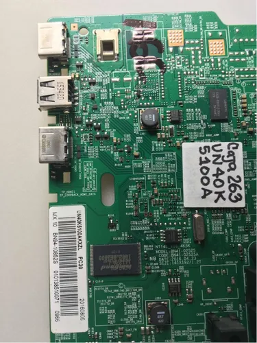 Main Board O Tarjeta Principal Tv Led Samsung Un40k5100 (Usado)