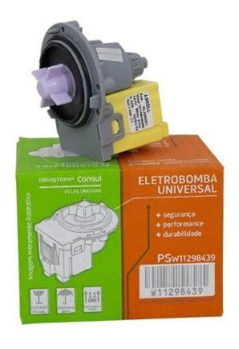 Imagem 2 de 6 de Eletrobomba Original Brastemp Consul 127v C/fusivel