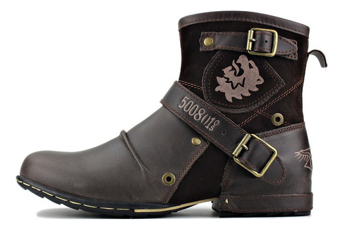 Botas Casuales Hombre Moda Retro Tendencia Botas 5008