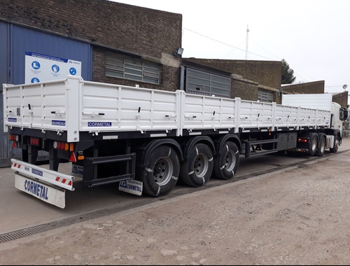 Semi Cormetal.3ejes En Tandem, 52.5ton/abs/ebs/bala