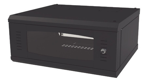 Gabinete Pared Puerta Cristal Rack 19 4ur Sr-1904-gfp Vr2