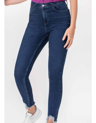 Pantalon Mezclilla Mujer Jeans Dama Andrea 3282342