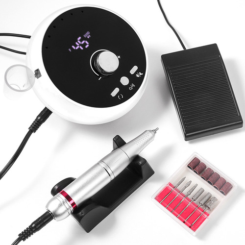 Pulidor Esmeril Para Uñas Profesional 45000 Rpm Limas Uñas