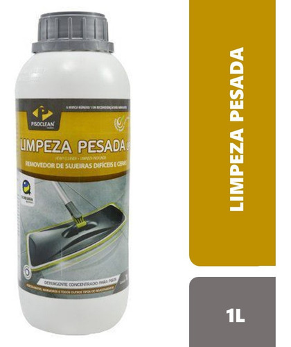 Pek Limpeza Pesada 1l Limpa Porcelanato Encardido Removedor