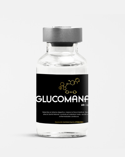 Glucomanano 60cap / 500mg