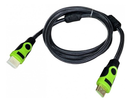 Cable Hdmi 1,5 Metros Doble Filtro Mallado Punta Nueva