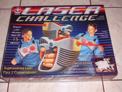 Laser Challenge - Brinquedos Estrela - Funciona