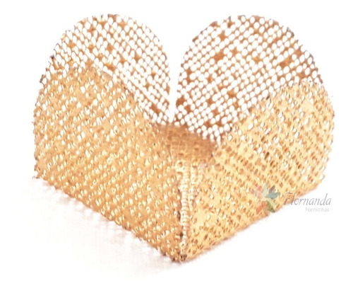 Imagem 2 de 8 de 500 Forminhas P Doces 4 Pétalas Tela Escócia 3,5 Casamento