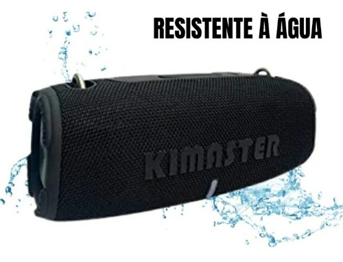 Caixa De Som Kimaster K470 20w Ipx6 Resistente Á Água 