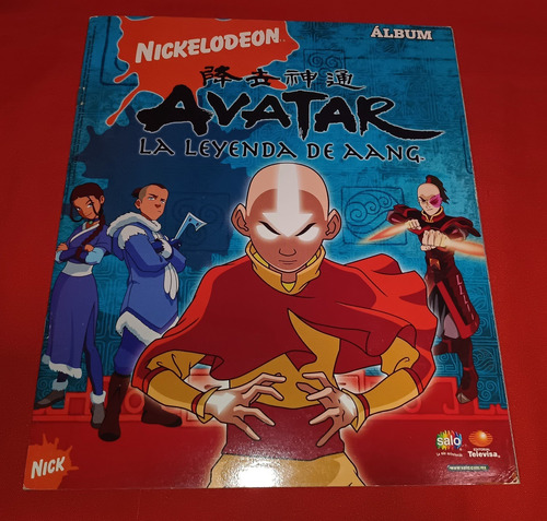 Avatar Aang Album Salo Original Faltan 25 Estampas  